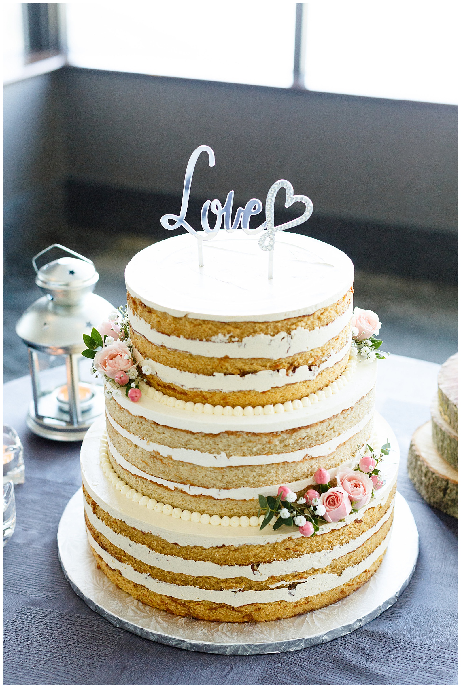 The Manor Wedding Nutmeg Bakeshop Cake