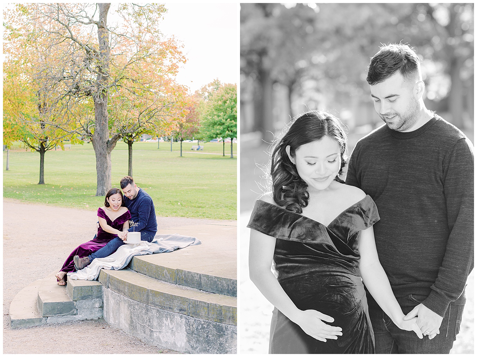 Dundurn Castle Gender Reveal and Maternity Session