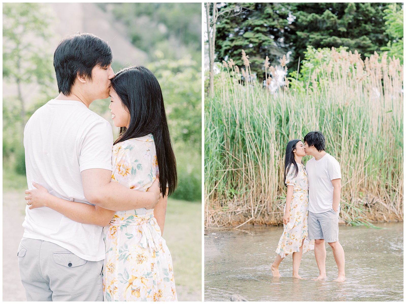 Summer Engagement Session at Scarborough Bluffs
